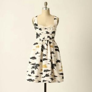 Anthropologie Flight of Swans Dress